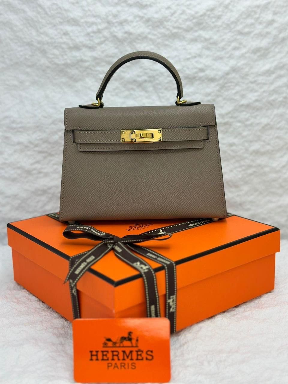 Hermes Gold Epsom Mini Kelly