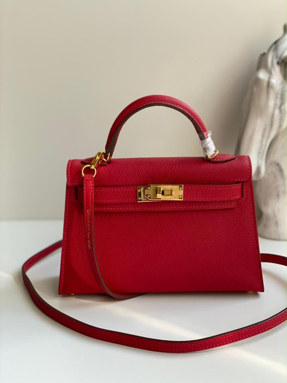 Hermes Gold Epsom Mini Kelly